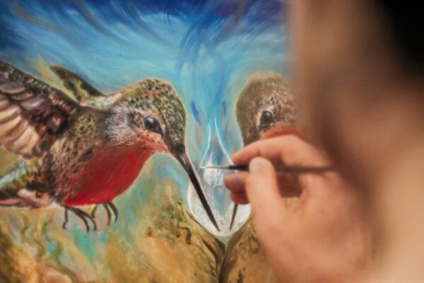 Malkurs Kolibris Sadhan